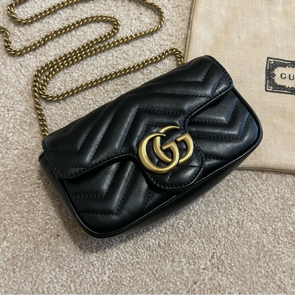 Gucci GG MARMONT SUPER MINI BAG - Picture 6 of 13